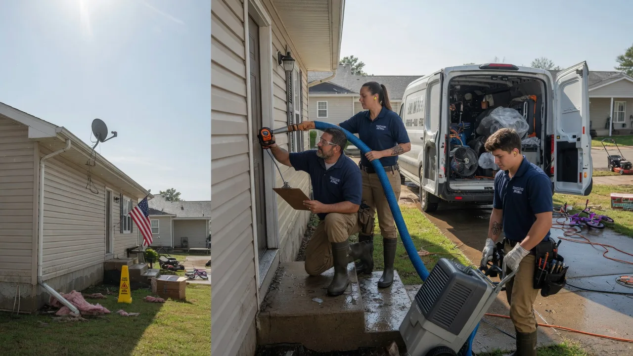 Ceiling Water Damage Restoration in Cherokee, OK near me